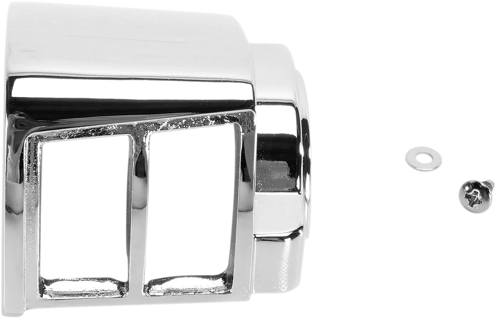 DragSpecialties Switch Housing - Right - Upper - Chrome 07-0544A-BC114 - Main Product View