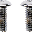 Load image into Gallery viewer, DragSpecialties Switch Housing Screws - Chrome MPBDR18 - Main Product View