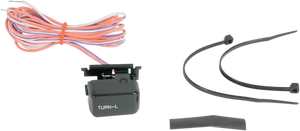 DragSpecialties Switch Kit - Left-Side - Turn Signal - Black H18-0333B-L - Main Product View