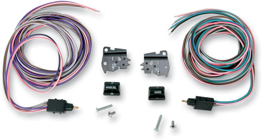 DragSpecialties Switch Kit - Radio - Black H18-0336/60 - Main Product View