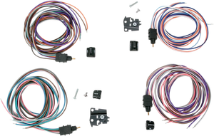 DragSpecialties Switch Kit - Radio/Cruise - Black H18-0337/60 - Main Product View