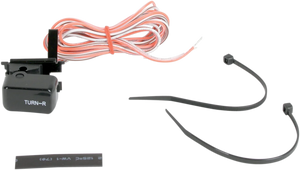 DragSpecialties Switch Kit - Right-Side - Turn Signal - Black H18-0333B-R - Main Product View