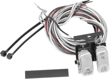 Load image into Gallery viewer, DragSpecialties Switch Kit - Start/Stop - Chrome H18-0333C-S - Main Product View