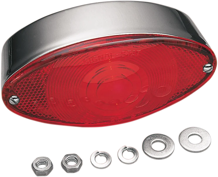 DragSpecialties Taillight - Cat Eye 12-0042-BC-3 - Main Product View