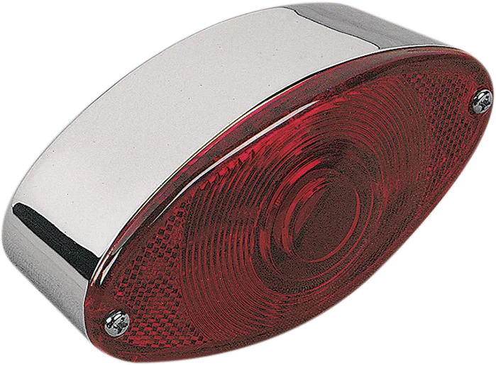 DragSpecialties Taillight - Cat Eye - Red Lens 12-0042LEDBXLB1 - Main Product View