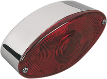 Load image into Gallery viewer, DragSpecialties Taillight - Cat Eye - Red Lens 12-0042LEDBXLB1 - Main Product View