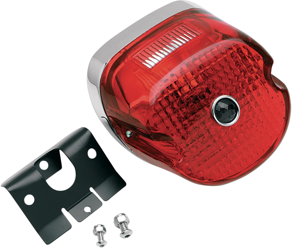 DragSpecialties Taillight - Laydown - Harley Davidson 120022CM-BX-LB1 - Side View