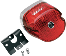 Load image into Gallery viewer, DragSpecialties Taillight - Laydown/Blue Dot - Harley Davidson 120022CBM-BXLB1 - Main Product View