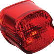 Load image into Gallery viewer, DragSpecialties Taillight Lens - Bottom Tag Window - Red 12-0402D - Main Product View