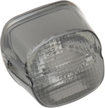 Load image into Gallery viewer, DragSpecialties Taillight Lens - Bottom Tag Window - Smoke 12-0411MD - Main Product View