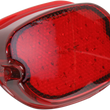 Load image into Gallery viewer, DragSpecialties Taillight - Red L24-0436RLED - Main Product View