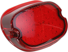 Load image into Gallery viewer, DragSpecialties Taillight - Red L24-0436RLED - Main Product View
