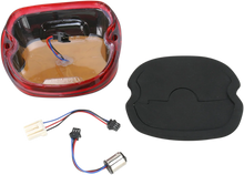 Load image into Gallery viewer, DragSpecialties Taillight - Red L24-0436RLED - Side View