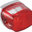 Load image into Gallery viewer, DragSpecialties Taillight - Red Lens 12-0019BXLB1 - Main Product View