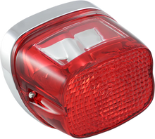 Load image into Gallery viewer, DragSpecialties Taillight - Red Lens 12-0019BXLB1 - Main Product View