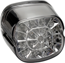 Load image into Gallery viewer, DragSpecialties Taillight - Smoke - Bottom Tag 161274 - Main Product View
