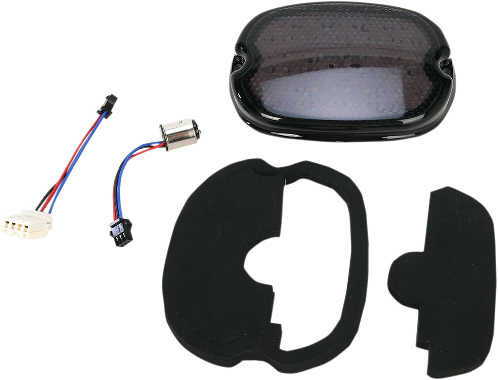 DragSpecialties Taillight - Smoke L24-0436MLED - Main Product View