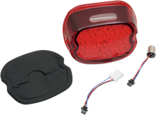 Load image into Gallery viewer, DragSpecialties Taillight - Top Tag Light - Red L24-0436CRLED - Main Product View
