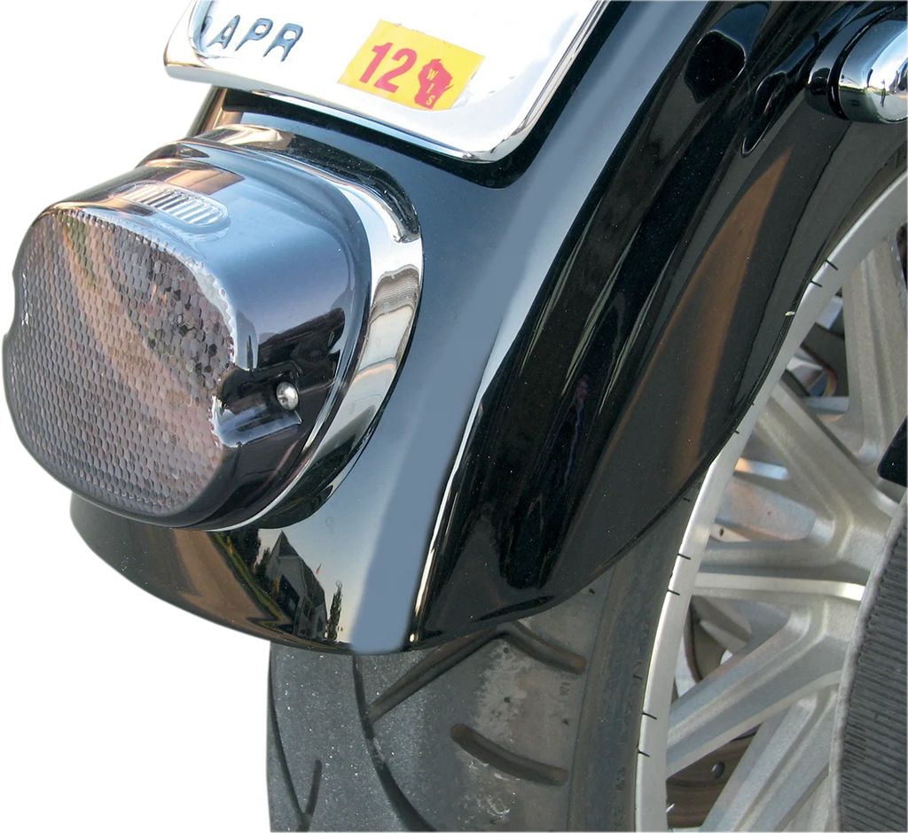 DragSpecialties Taillight - Top Tag Light - Smoke L24-0436CMLED - Main Product View