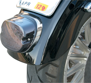 DragSpecialties Taillight - Top Tag Light - Smoke L24-0436CMLED - Main Product View