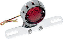 Load image into Gallery viewer, DragSpecialties Taillight/License Plate Mount - Black L24-0437ABRLEDE - Installation View