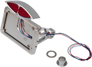 DragSpecialties Taillight/License Plate Mount - Flat - Horizontal 76385 - Main Product View