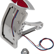 Load image into Gallery viewer, DragSpecialties Taillight/License Plate Mount - Flat - Horizontal 76385 - Side View