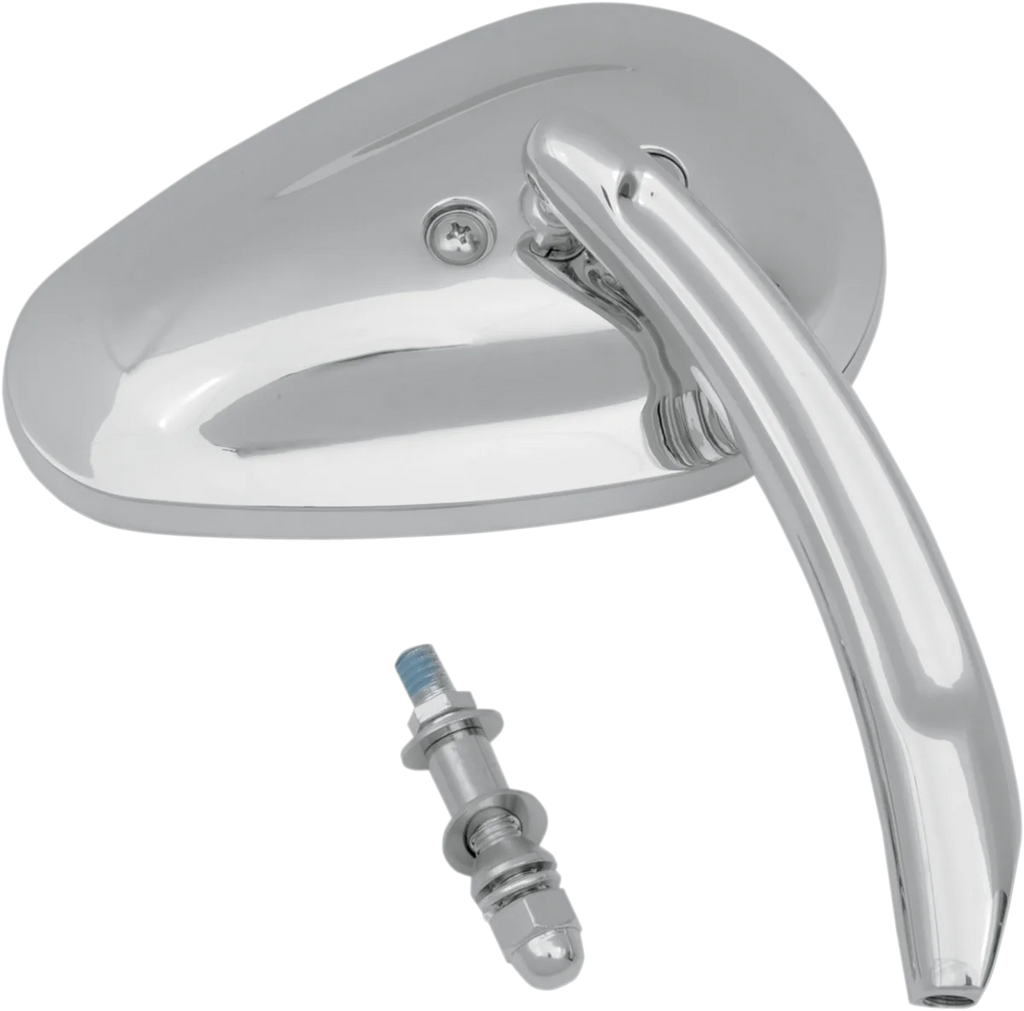 DragSpecialties Tear Drop Mirror - Right KA-41DRHLSC4 - Main Product View