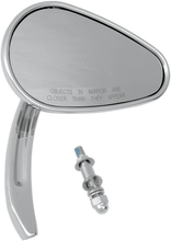 Load image into Gallery viewer, DragSpecialties Tear Drop Mirror - Right KA-41DRHLSC4 - Side View