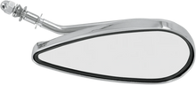 Load image into Gallery viewer, DragSpecialties Teardrop Mirror - Right KA-90S/R-BC335 - Side View