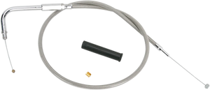 DragSpecialties Throttle Cable - 26-1/2" - Braided 5332600B - Main Product View