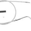 Load image into Gallery viewer, DragSpecialties Throttle Cable - 33" - Braided 5330300B - Main Product View