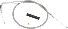 Load image into Gallery viewer, DragSpecialties Throttle Cable - 39-1/2&quot; - Braided 5331100B - Side View