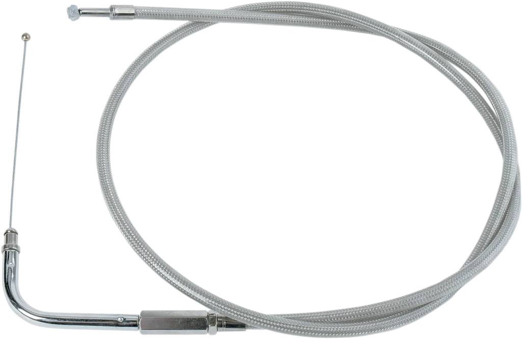 DragSpecialties Throttle Cable - 39-1/2" - Braided 5333000B - Main Product View