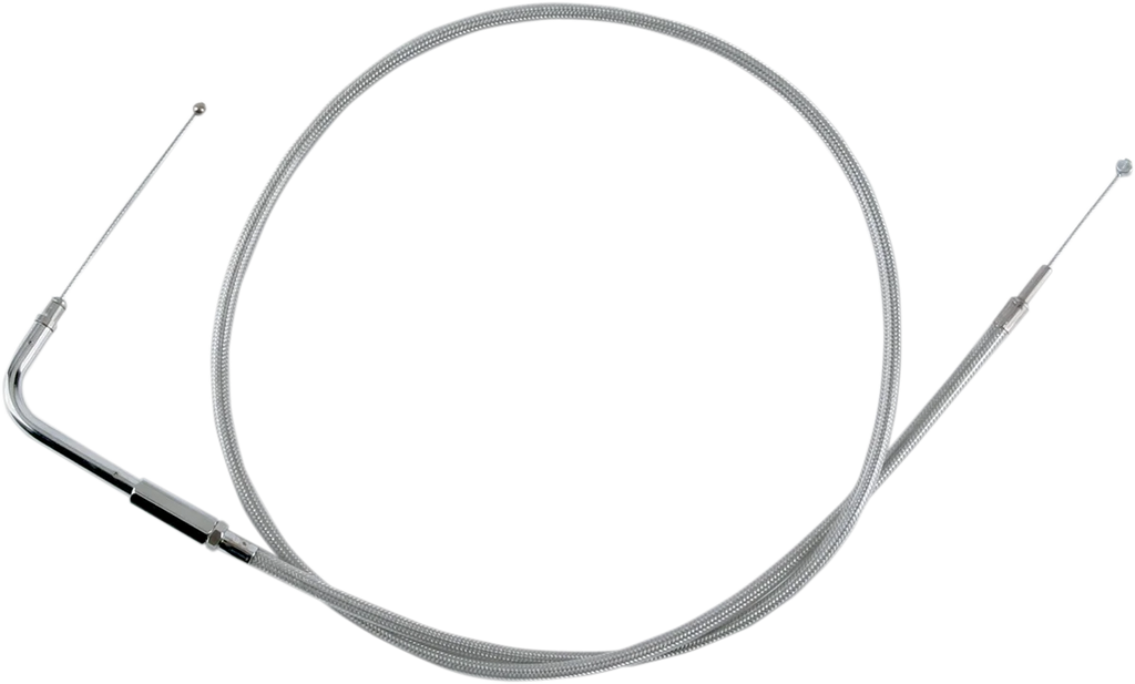 DragSpecialties Throttle Cable - 42-1/2" - Braided 5332200B - Main Product View
