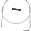 Load image into Gallery viewer, DragSpecialties Throttle Cable - 43-1/2" - Braided 5332104B - Main Product View