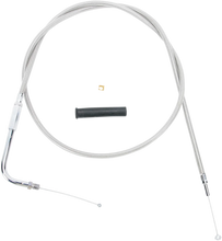 Load image into Gallery viewer, DragSpecialties Throttle Cable - 44" - Braided 5331104B - Main Product View