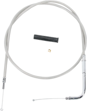 Load image into Gallery viewer, DragSpecialties Throttle Cable - 45-1/2&quot; - Braided 5332106B - Main Product View