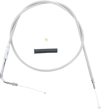 Load image into Gallery viewer, DragSpecialties Throttle Cable - 48" - Braided 5330348B - Main Product View