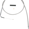 Load image into Gallery viewer, DragSpecialties Throttle Cable - 50" - Braided 5332150B - Main Product View
