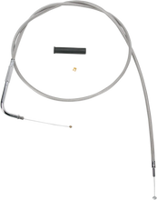Load image into Gallery viewer, DragSpecialties Throttle Cable - 50&quot; - Braided 5332150B - Main Product View