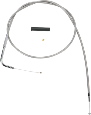 DragSpecialties Throttle Cable - 50" - Braided 5332150B - Main Product View