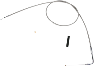 DragSpecialties Throttle Cable - 52" - Braided 5332152B - Main Product View