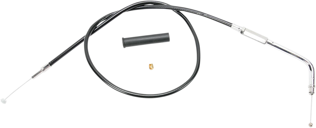 DragSpecialties Throttle Cable - 52" - Vinyl 4331152B - Side View