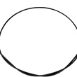 Load image into Gallery viewer, DragSpecialties Throttle Cable - Universal 110001-HC12 - Main Product View