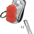 Load image into Gallery viewer, DragSpecialties Tombstone Taillight/License Plate Mount - Top Tag - Red Lens L24-0425LED - Main Product View