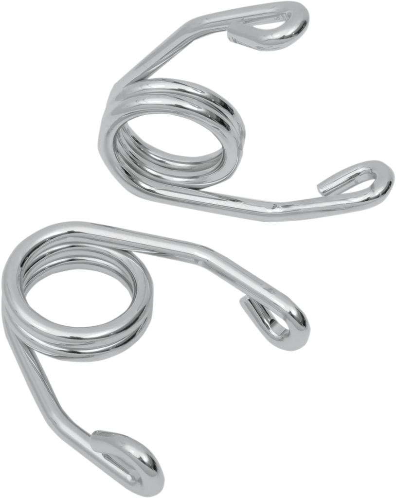 DragSpecialties Torsion Seat Spring - Chrome - 3" 098013 - Main Product View
