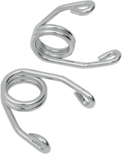 Load image into Gallery viewer, DragSpecialties Torsion Seat Spring - Chrome - 3" 098013 - Main Product View