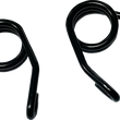 Load image into Gallery viewer, DragSpecialties Torsion Seat Springs - Black - 3" 098021 - Main Product View