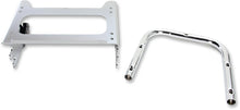 Load image into Gallery viewer, DragSpecialties Tour Box Mount - Chrome C77-0082 - Main Product View